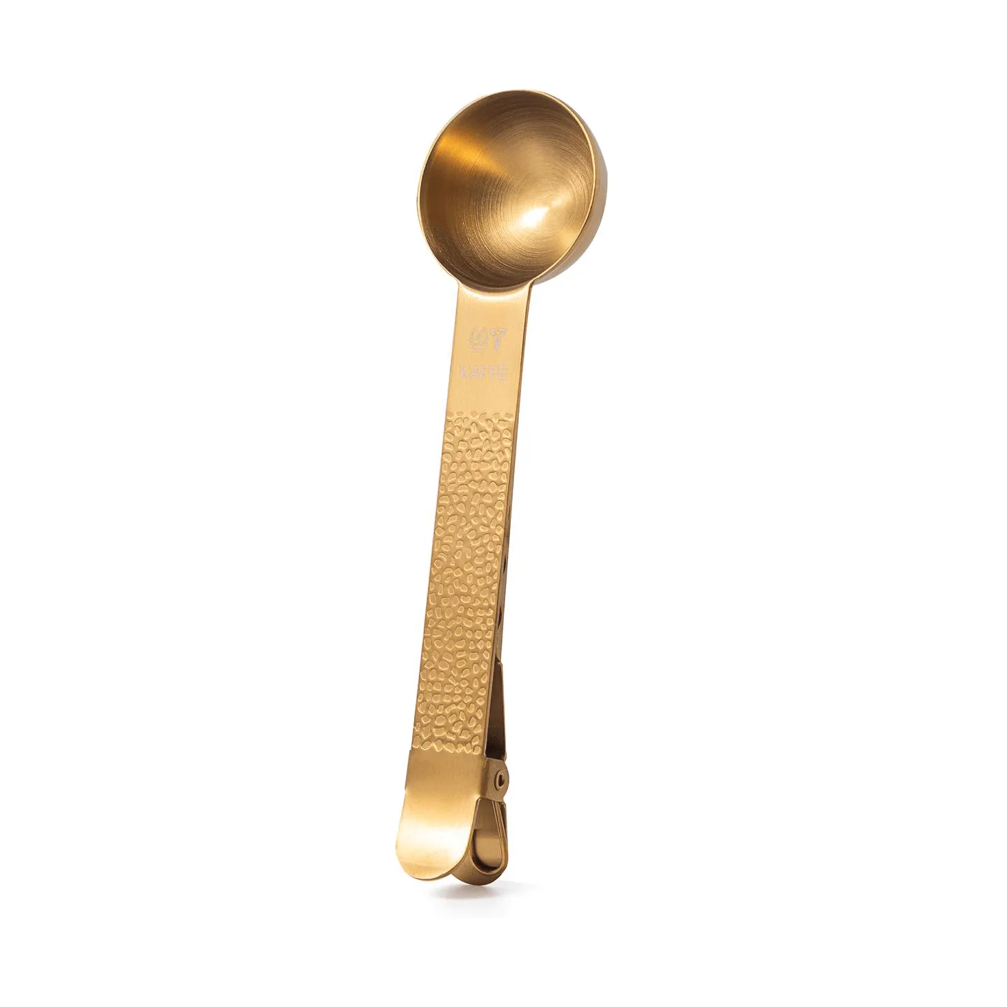 Frost coffee scoop with clip, Brass, 20 ml Vargen & Thor