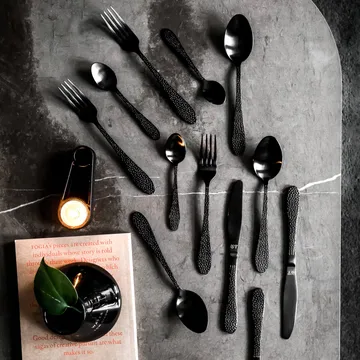 Frost cutlery set - Onyx, 16 pieces - Vargen & Thor