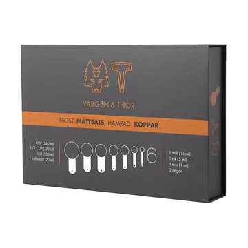 Frost measuring set - Cups, 7 pieces - Vargen & Thor