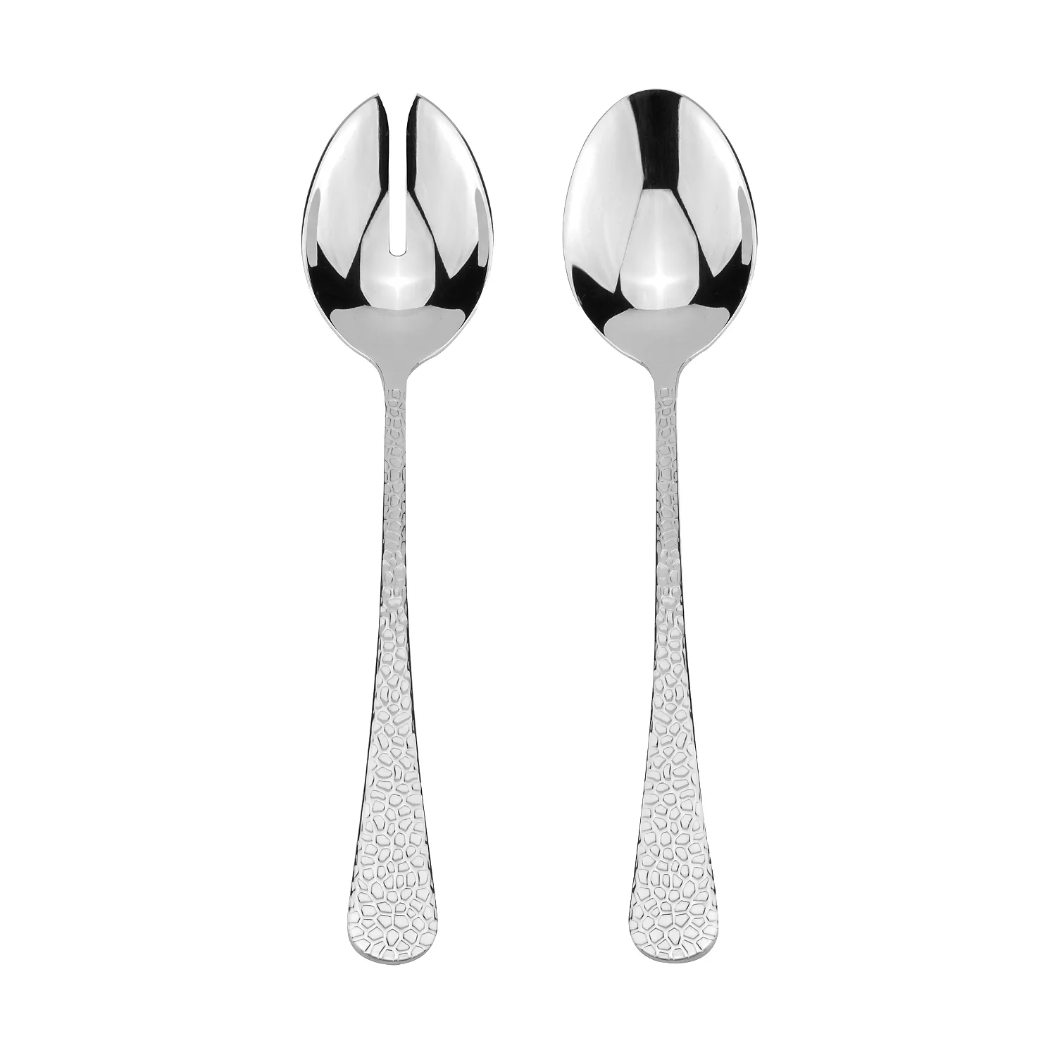 Frost salad servers, Grey base, 2 pieces Vargen & Thor