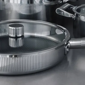 Glima sauté pan - Stainless steel, Ø28 cm - Vargen & Thor
