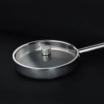 Glima sauté pan - Stainless steel, Ø28 cm - Vargen & Thor
