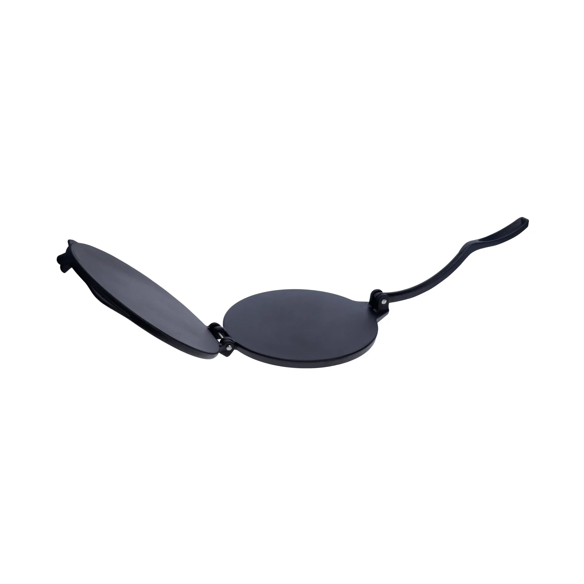 Heavy duty tortilla press Ø25 cm, Black, cast iron Victoria