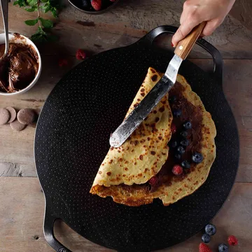 Victoria pizza stone Ø38 cm - Black - Victoria
