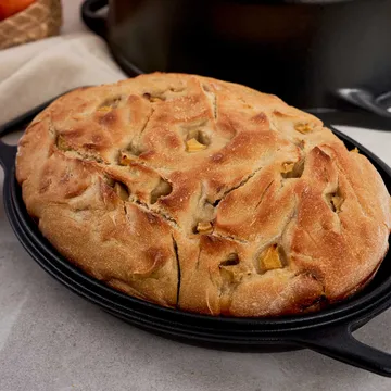 Victoria pot and bread pan cast iron enameled - 2 pieces - Victoria