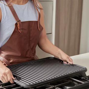 Victoria rectangular griddle enameled - 50x35 cm - Victoria
