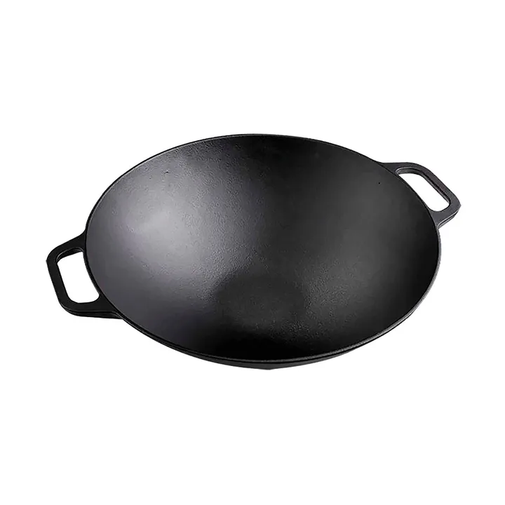 Victoria wok cast iron enameled - Ø35 cm - Victoria