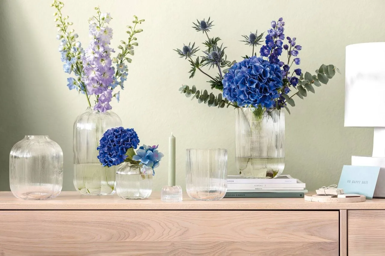 Fleur vase, Transparent, Ø28 cm Villeroy & Boch