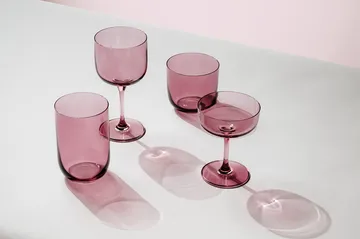 Like champagne glass coupe 10 cl 2-pack - Grape - Villeroy & Boch