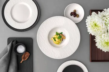 Manufacture Ice pasta bowl - White, Ø28 cm - Villeroy & Boch
