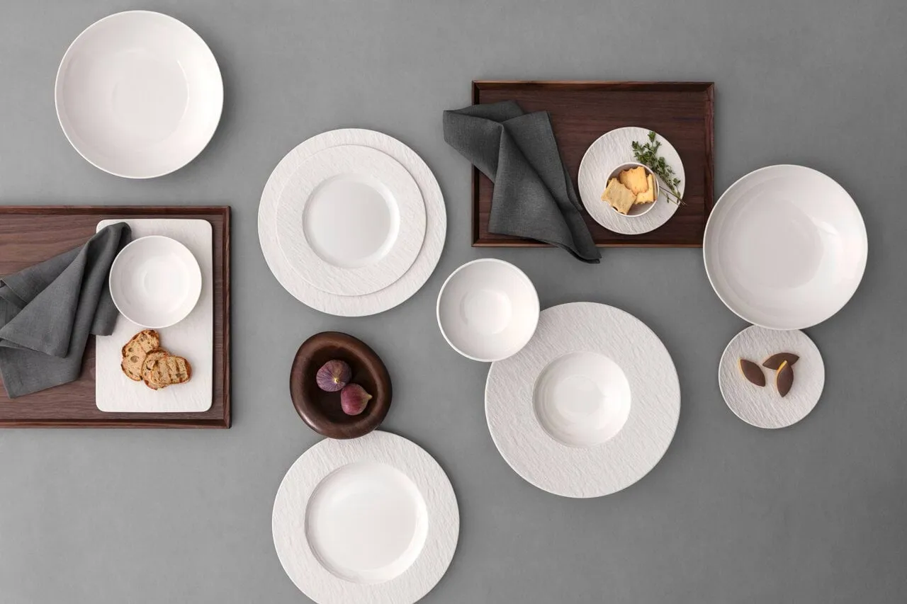 Manufacture Ice plate, White, Ø21.7 cm Villeroy & Boch