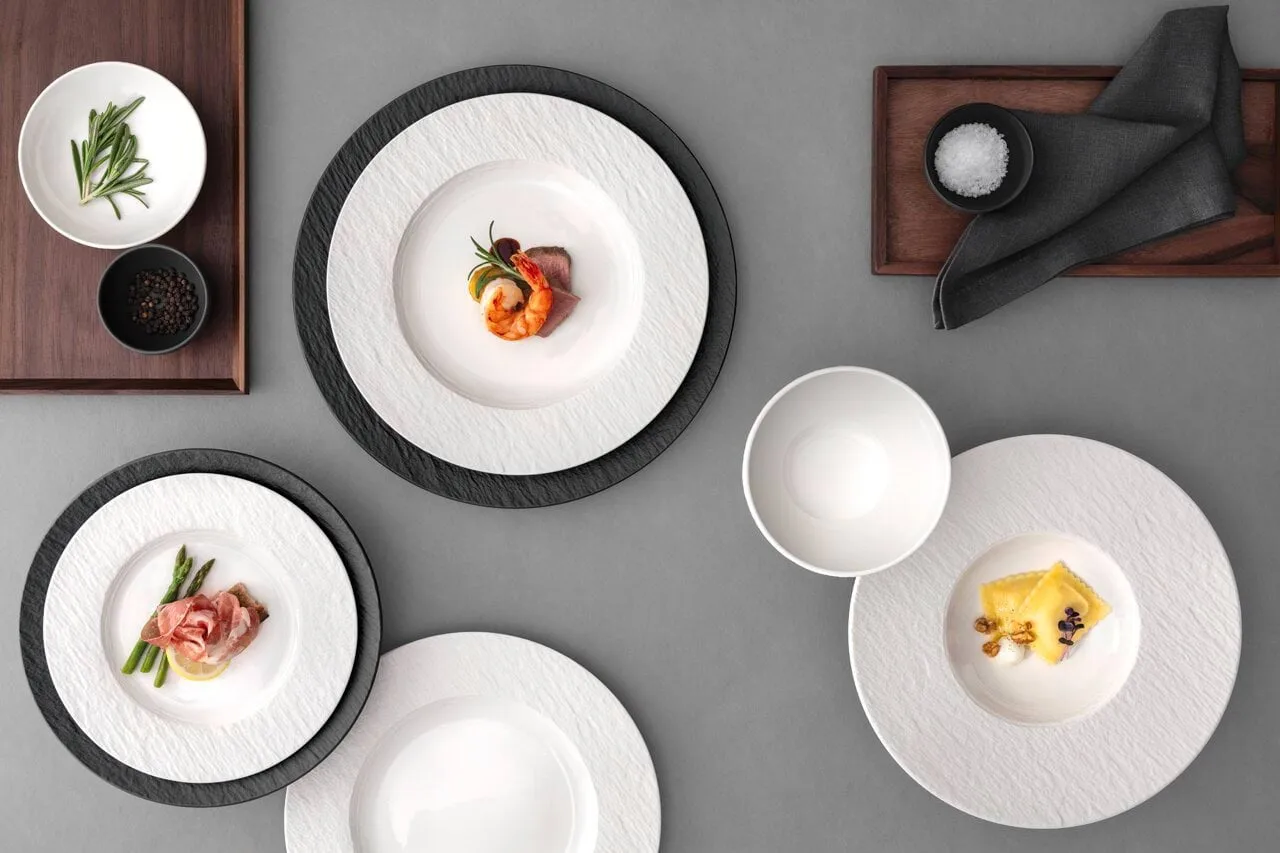 Manufacture Ice plate, White, Ø21.7 cm Villeroy & Boch