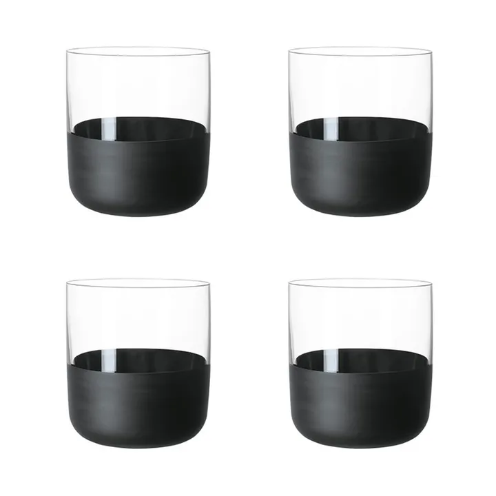 Manufacture Rock shot glass 4 cl 4-pack - Clear - Villeroy & Boch