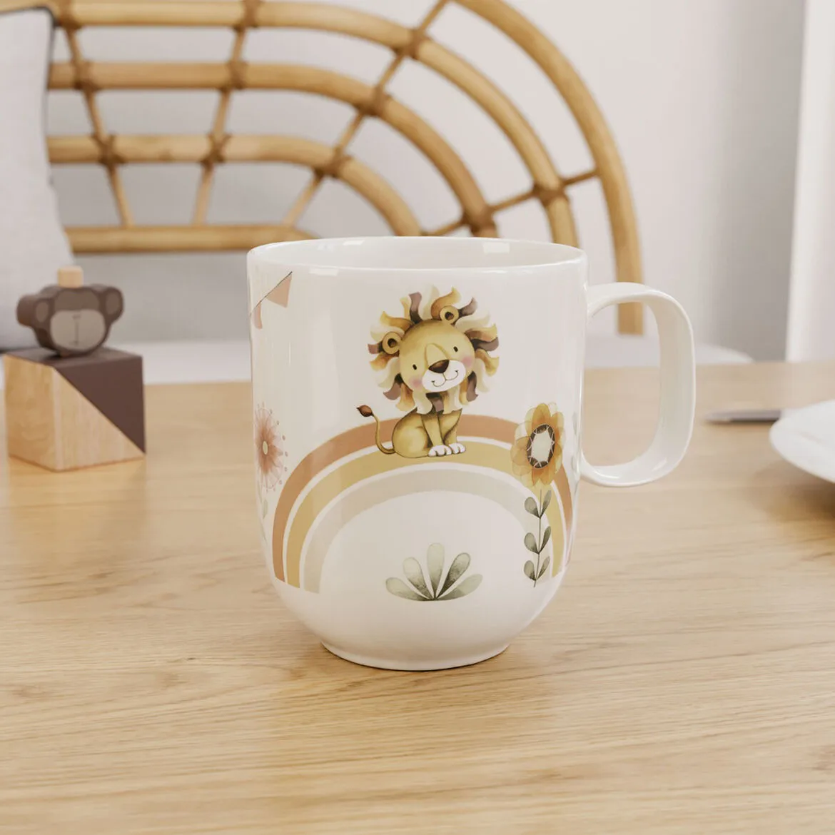 Roar like a lion children's mug L 28 cl, Multi Villeroy & Boch