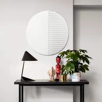 Masquerade Round mirror - Clear - Warm Nordic