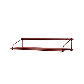 Parade shelf - Oxide red, 1 shelf - Warm Nordic