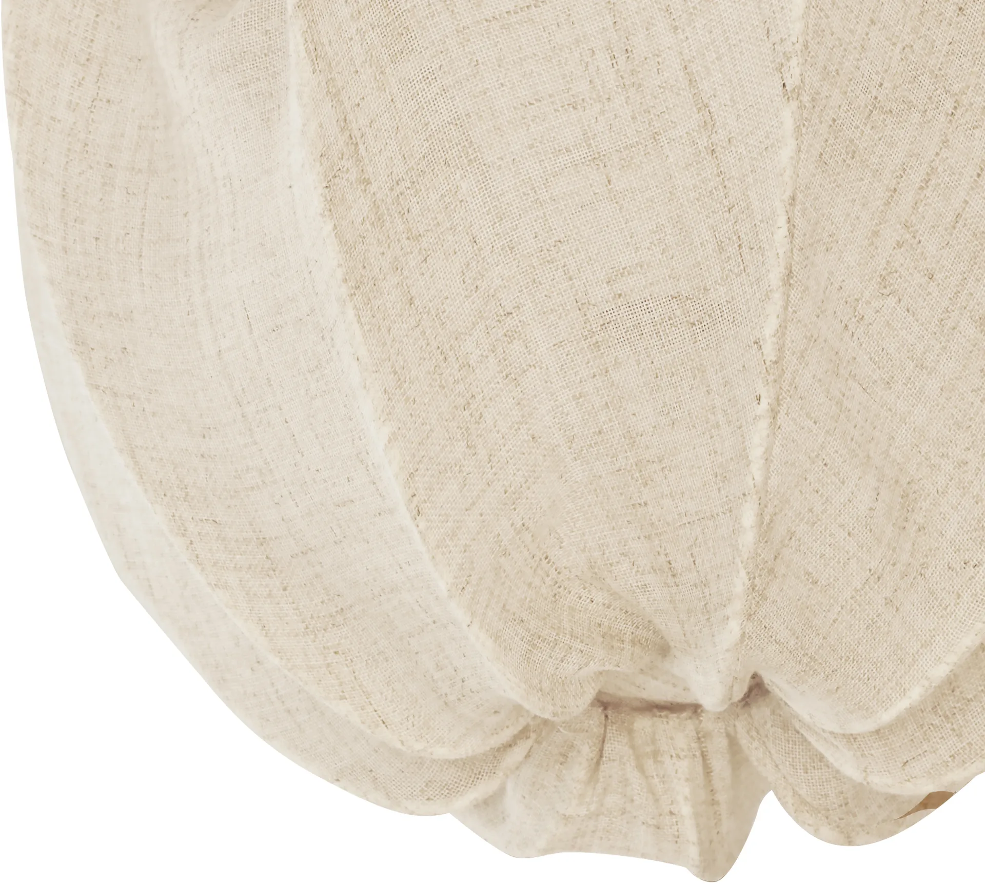 Anna ceiling light mini Ø30 cm, Natural linen Watt & Veke