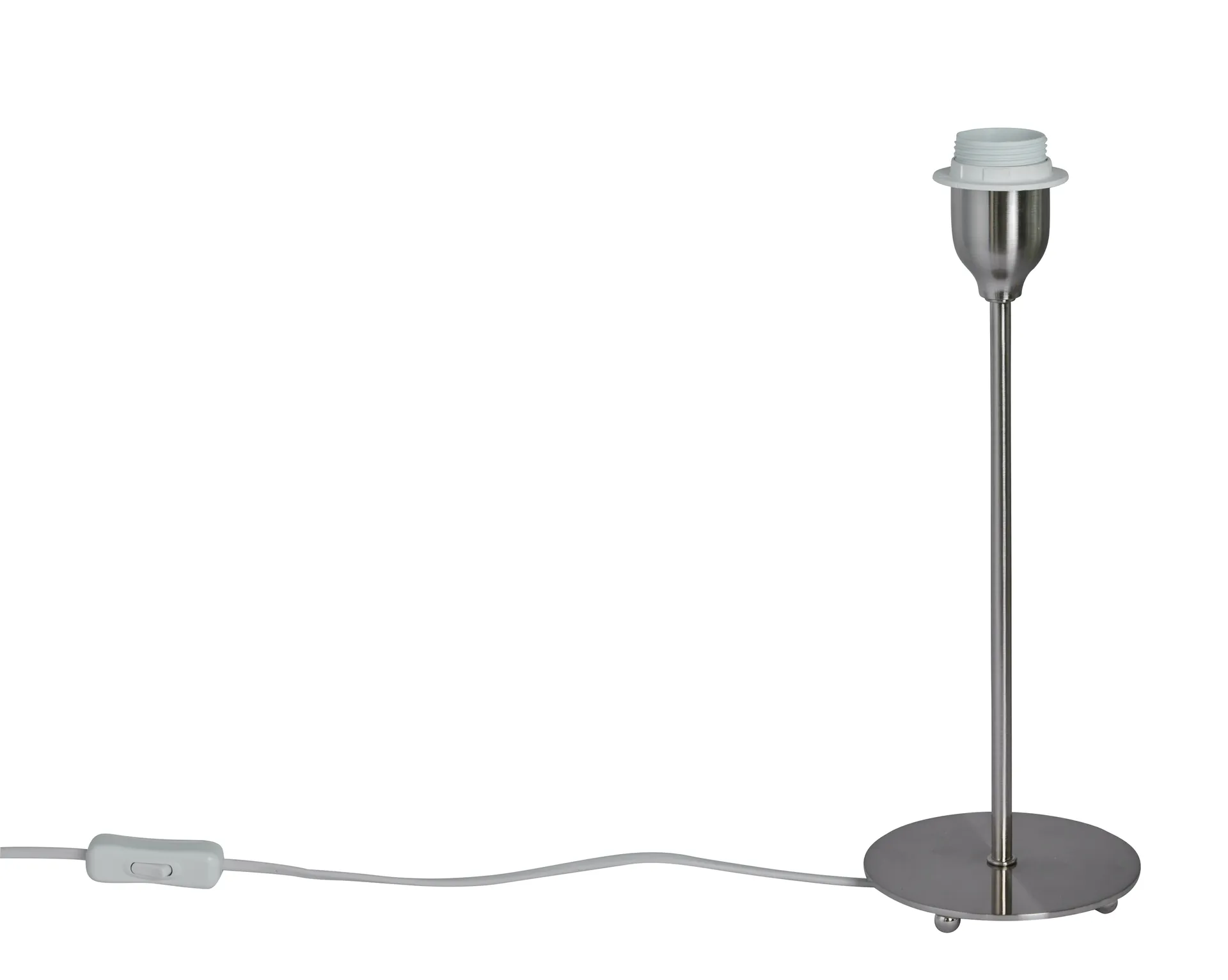 Line 35 lamp base, Matt chrome Watt & Veke