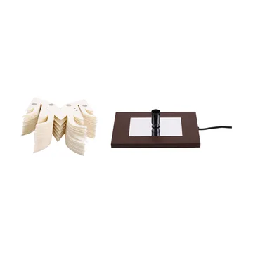 Mezza Clara table star - White-coffee - Watt & Veke