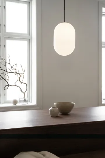 Noor pendant L Ø24 cm - White - Watt & Veke