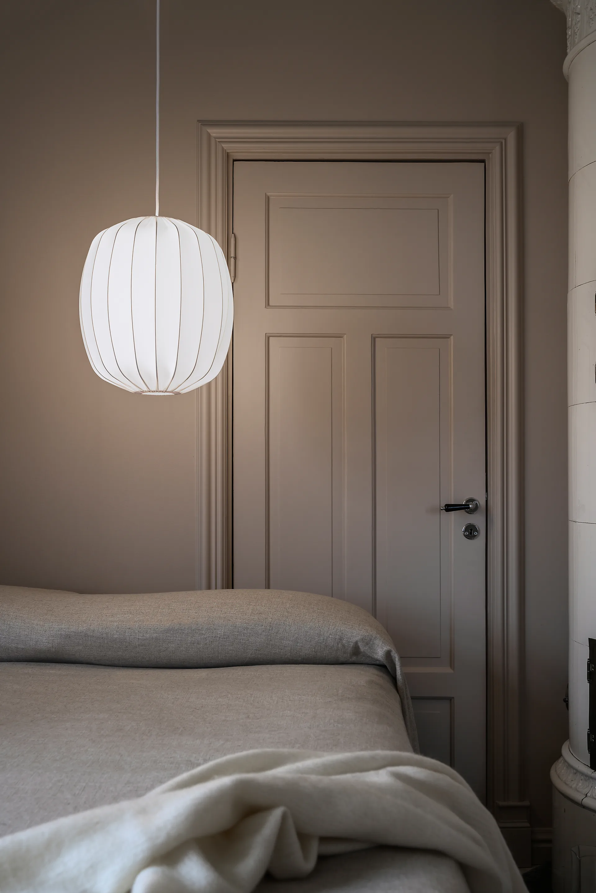 Prisma lamp shade Ø25 cm linen, Natural Watt & Veke