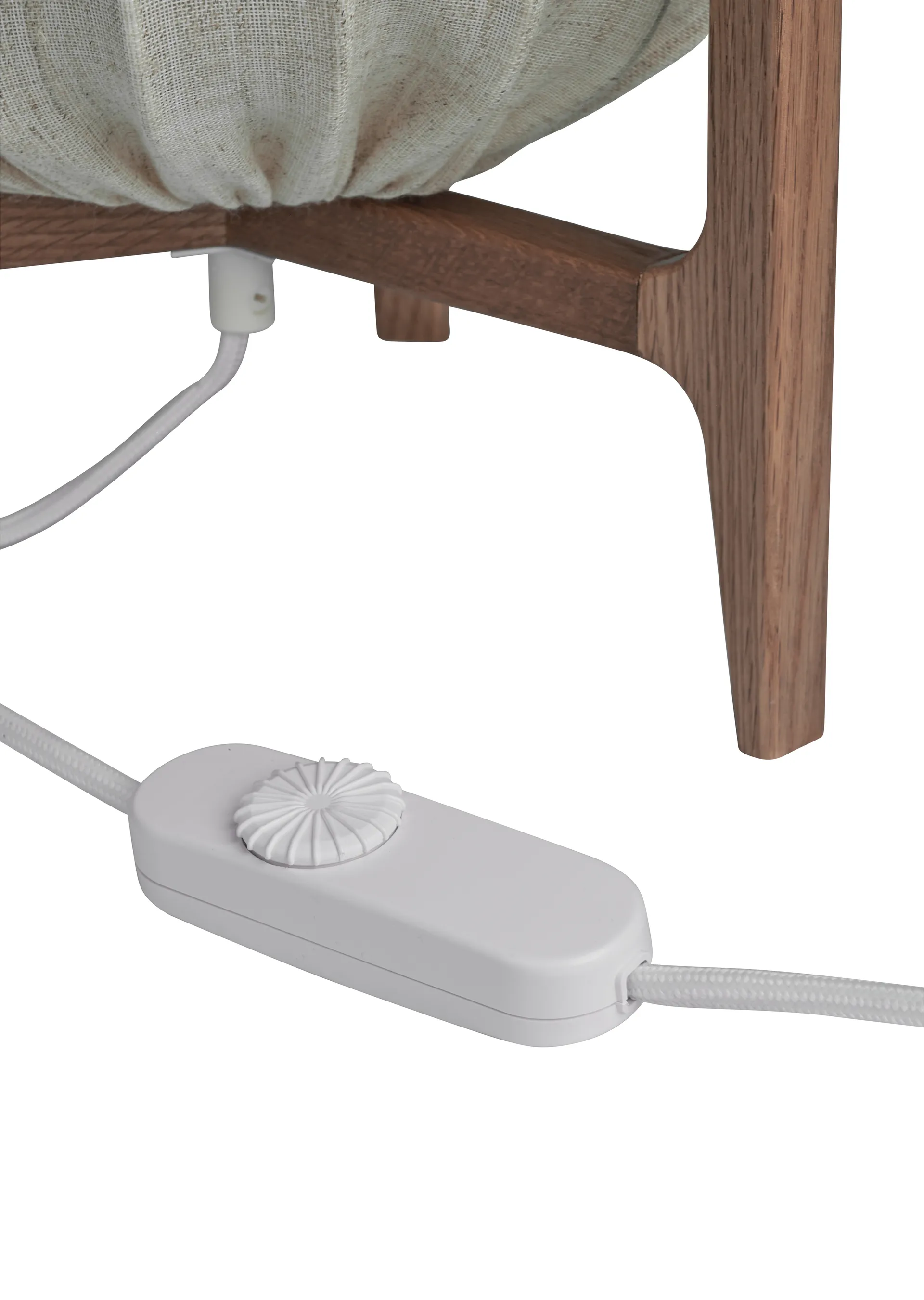 Prisma table lamp, Oak-natural, Ø27x42 cm Watt & Veke