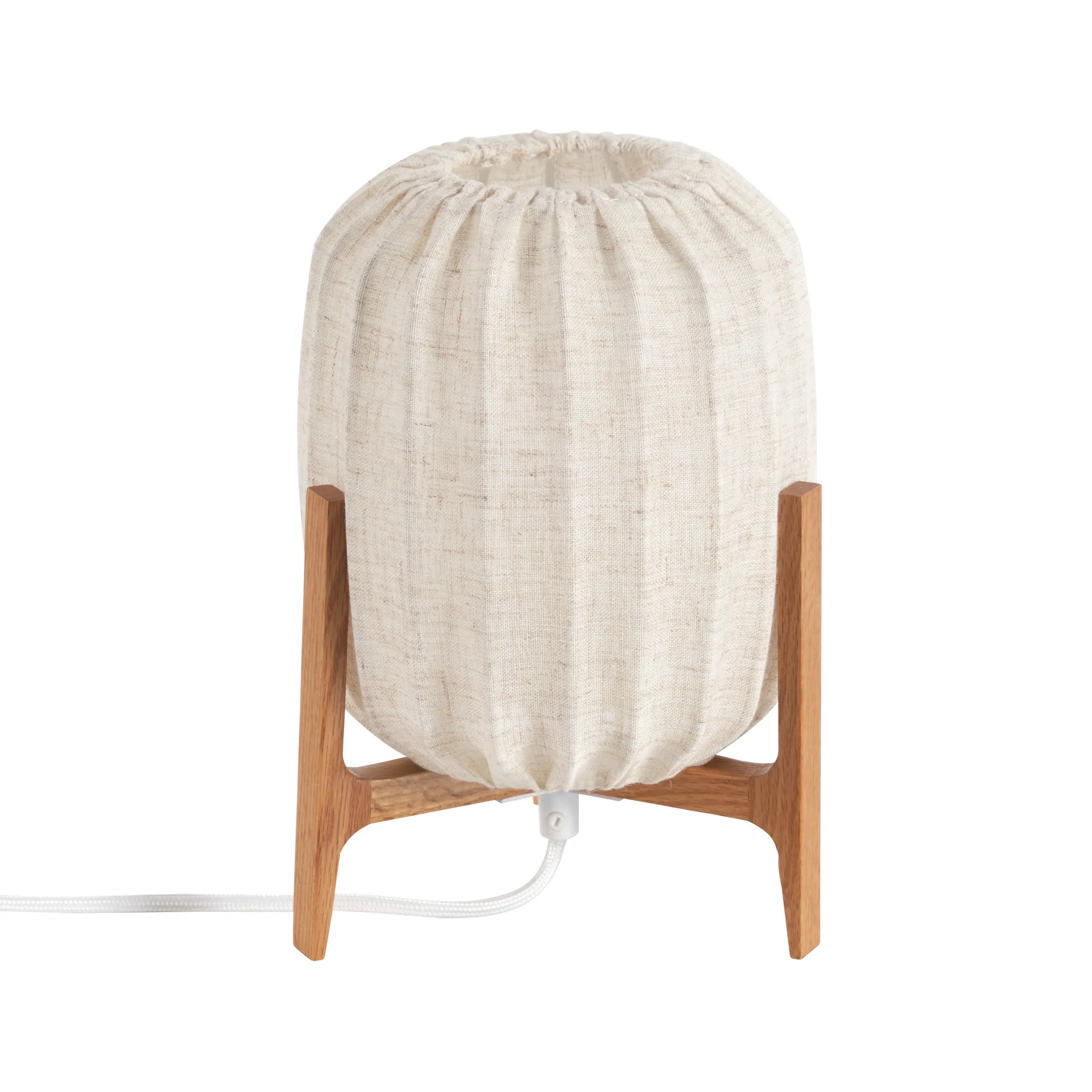 Prisma table lamp, Oak-Natural, Mini Ø16x24,3 cm Watt & Veke