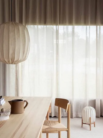 Prisma table lamp - Oak-Natural, Mini Ø16x24,3 cm - Watt & Veke