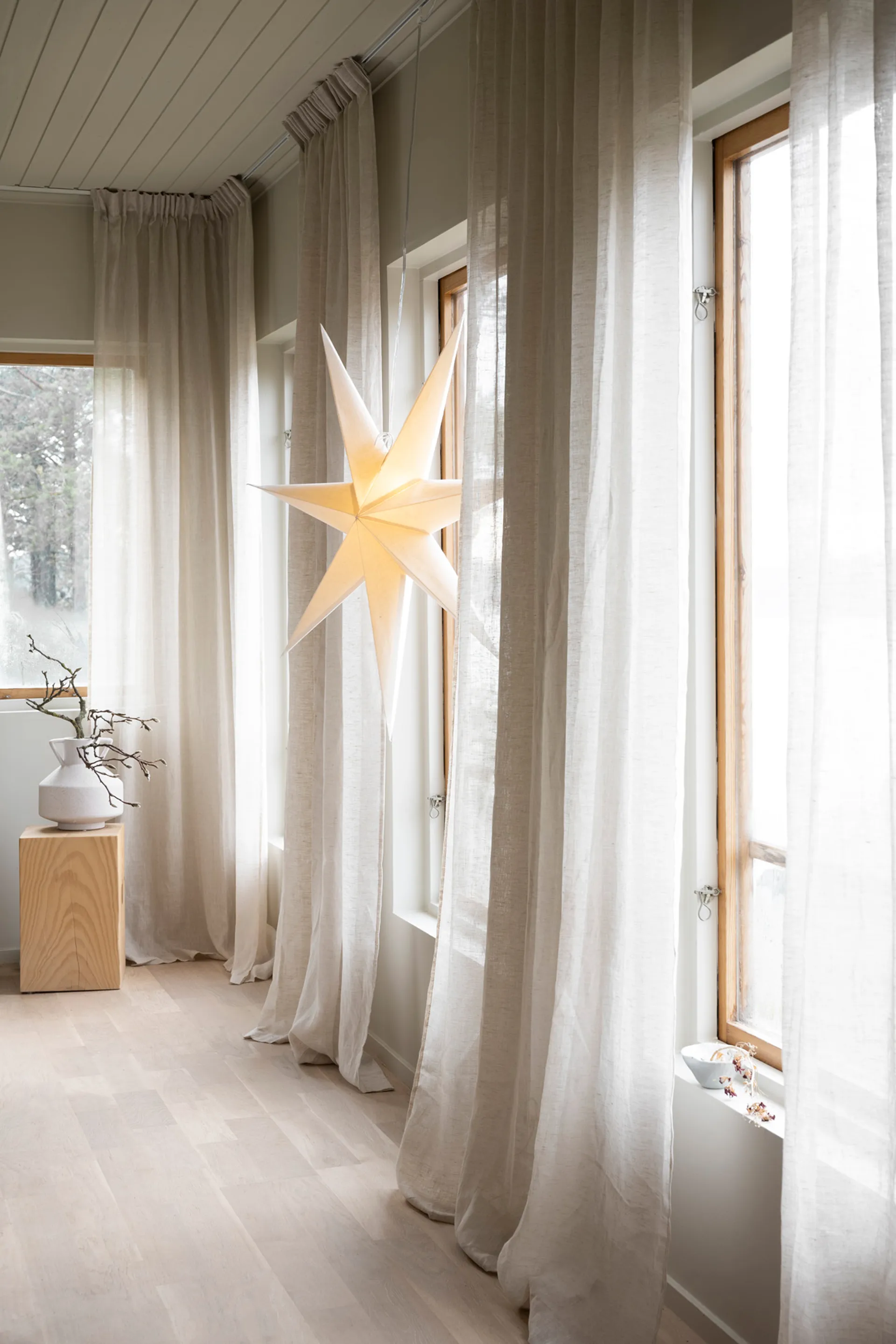 Sally advent star Ø100 cm, White Watt & Veke