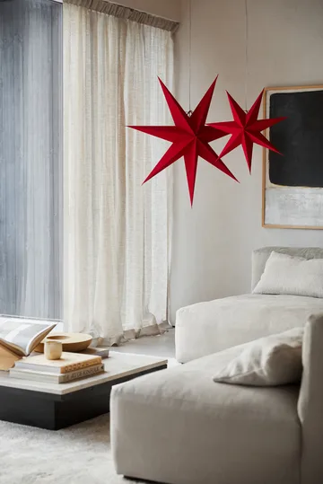 Sally advent star Ø60 cm - Red - Watt & Veke