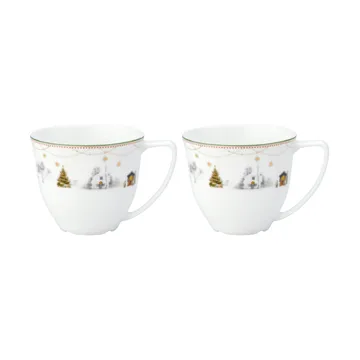 Julemorgen Story mulled wine mug - 12 cl, 2 pack - Wik & Walsøe