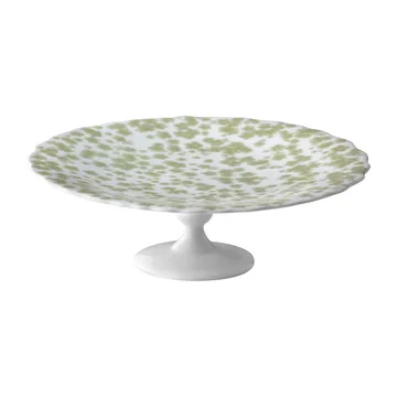 Slåpeblom cake platter Ø21 cm - Green - Wik & Walsøe