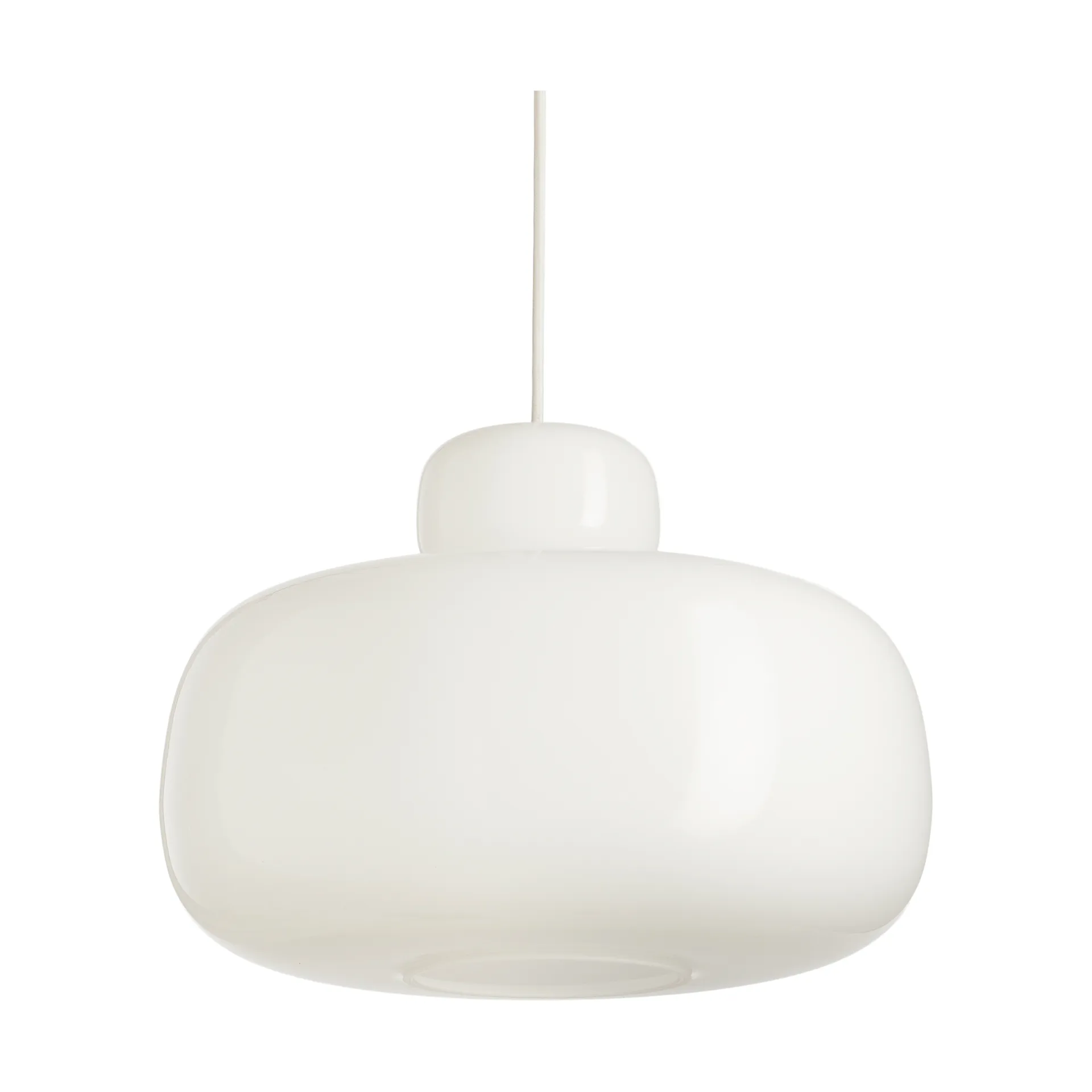 Stone ceiling lamp small, Large, oval Woud