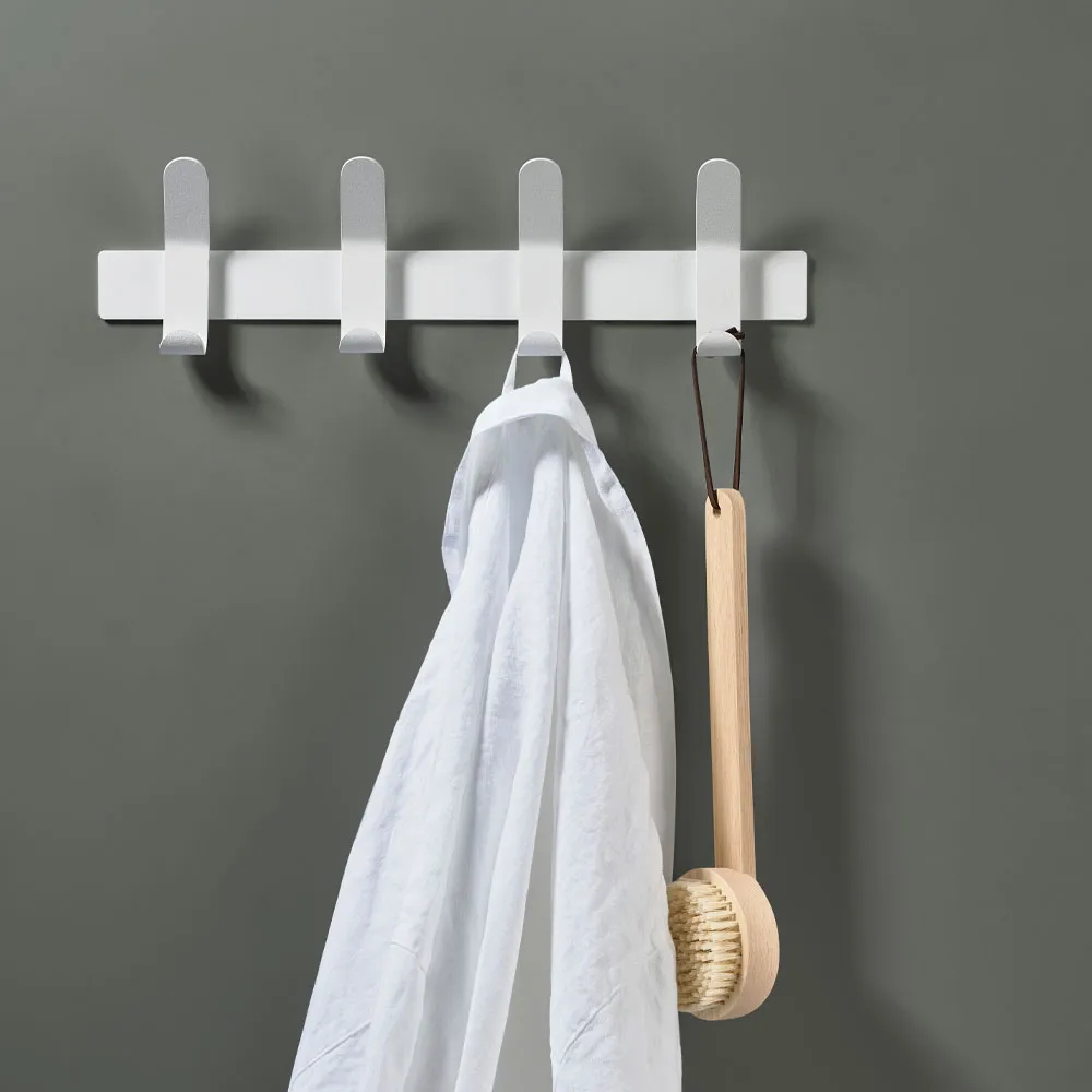 A-Rack, White, 4 hooks Zone Denmark
