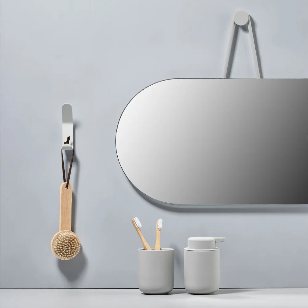 A-Wall Mirror, Black, small Zone Denmark