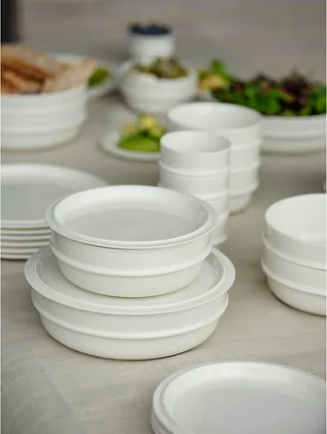 Eau plate Ø20 cm - Off-white - Zone Denmark