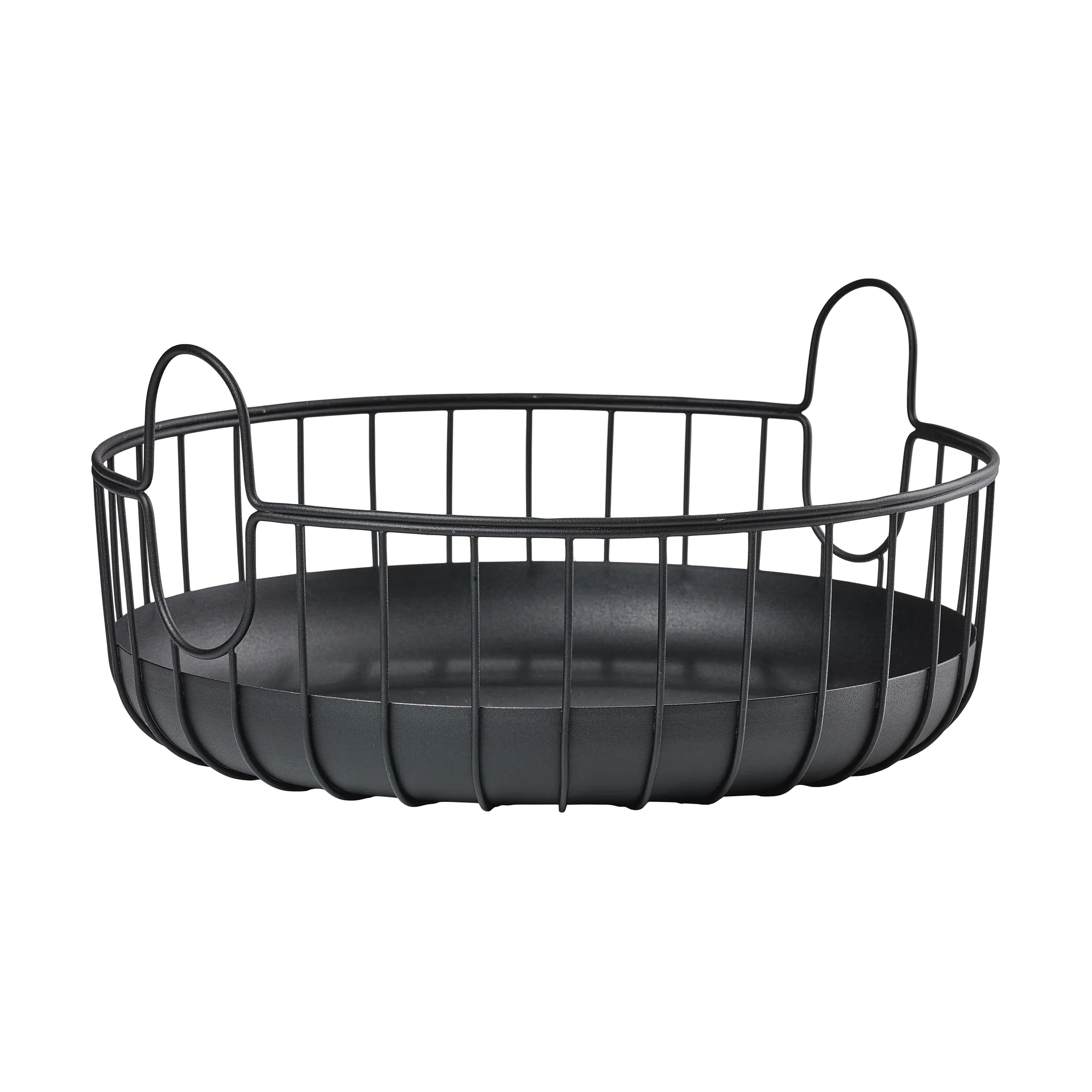 Inu basket Ø38x18 cm, Black Zone Denmark