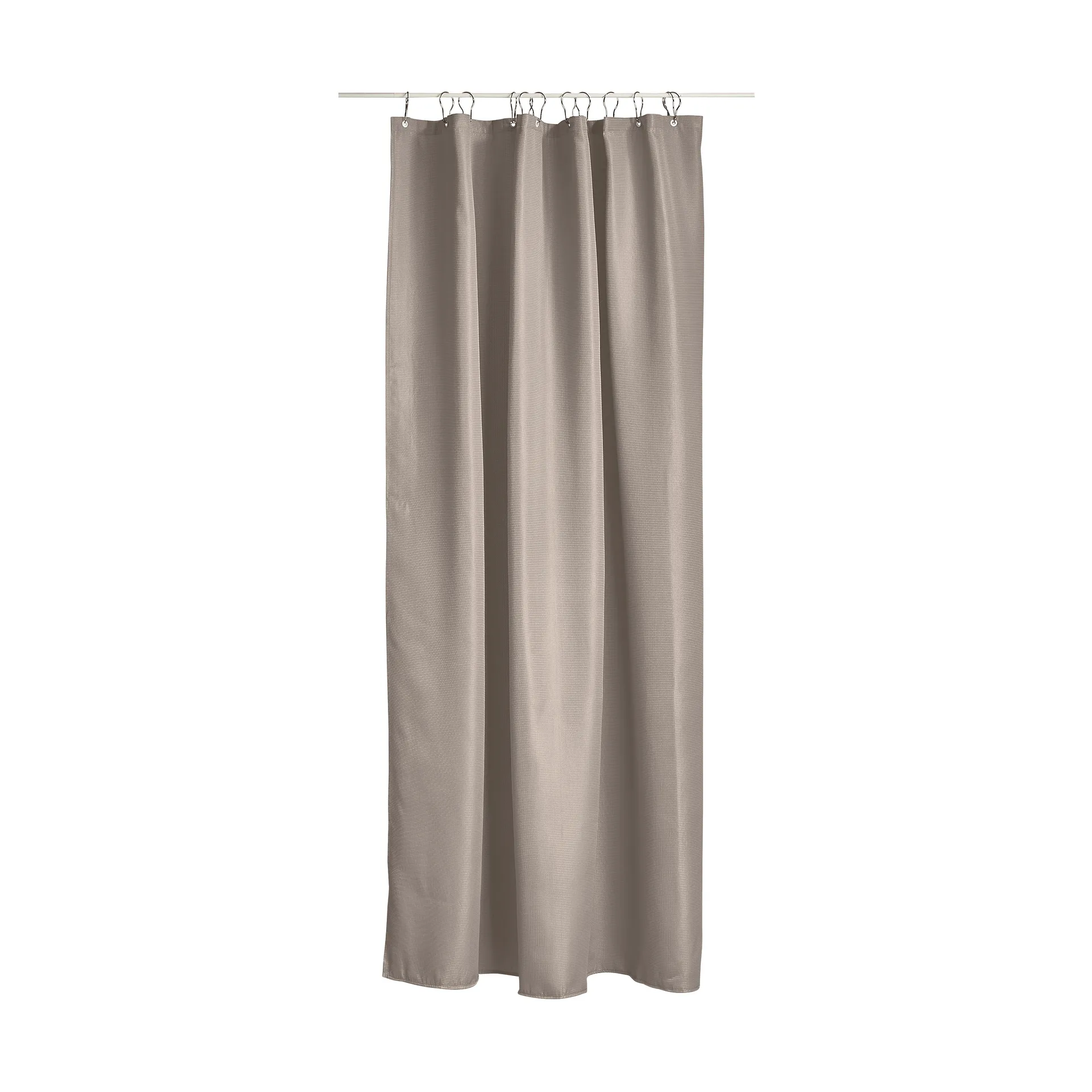 Lux shower curtain, Taupe, 180x220 cm Zone Denmark