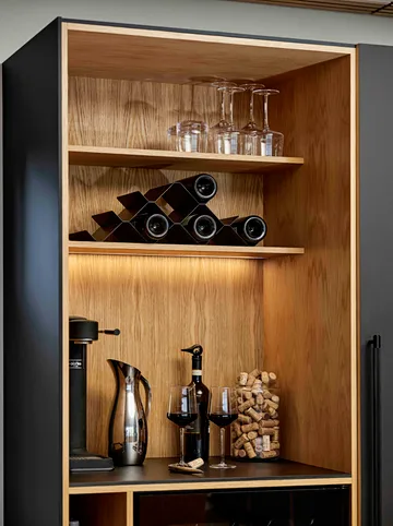 Rocks wine rack - Black - Zone Denmark