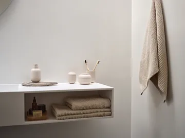 Sensu toothbrush mug Ø7.4x9.5 cm - Sand - Zone Denmark