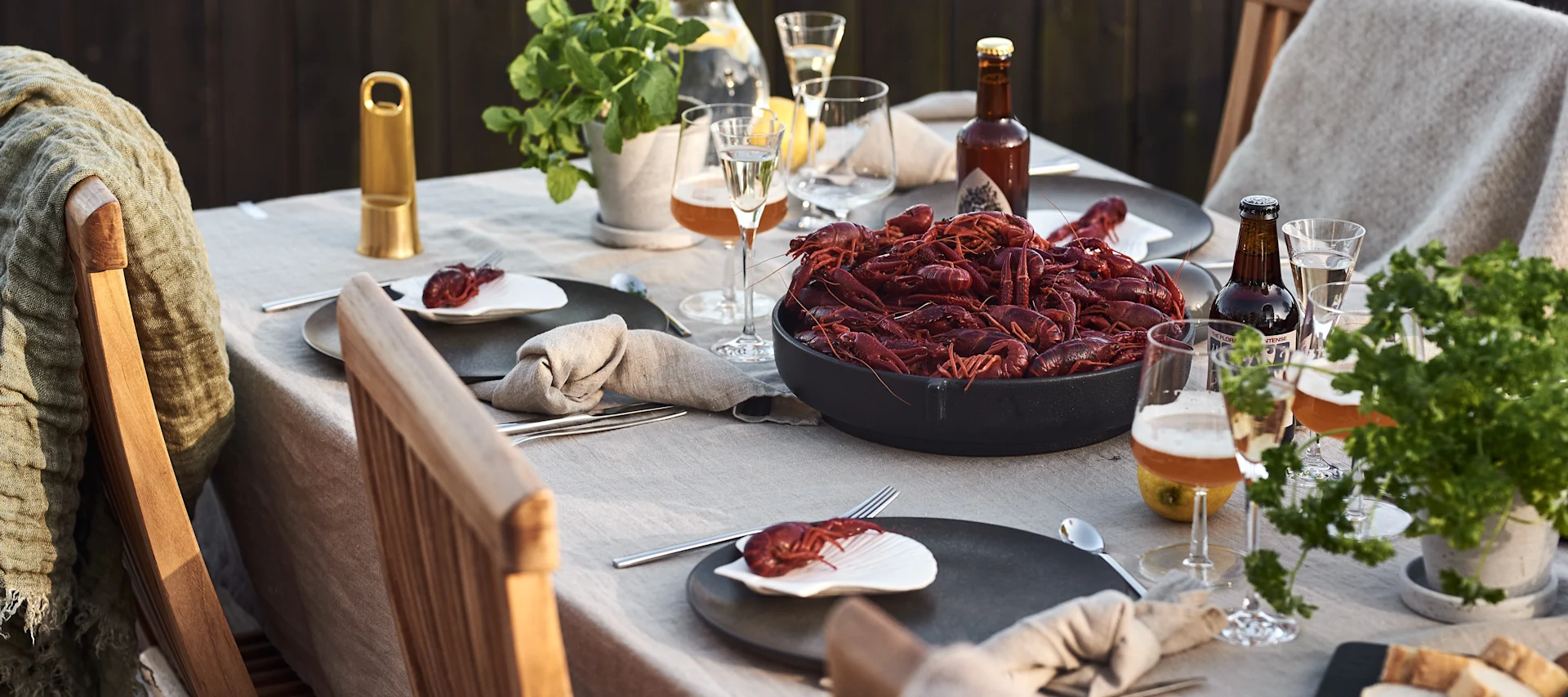 Host a Swedish crayfish party with our tips to help you set the table, the menu and simple, Swedish traditions.